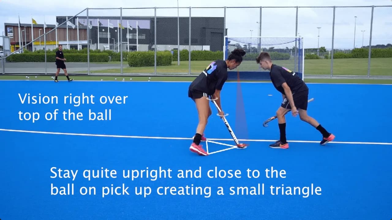 Video preview for the Inside Hockey skill Dragflick.