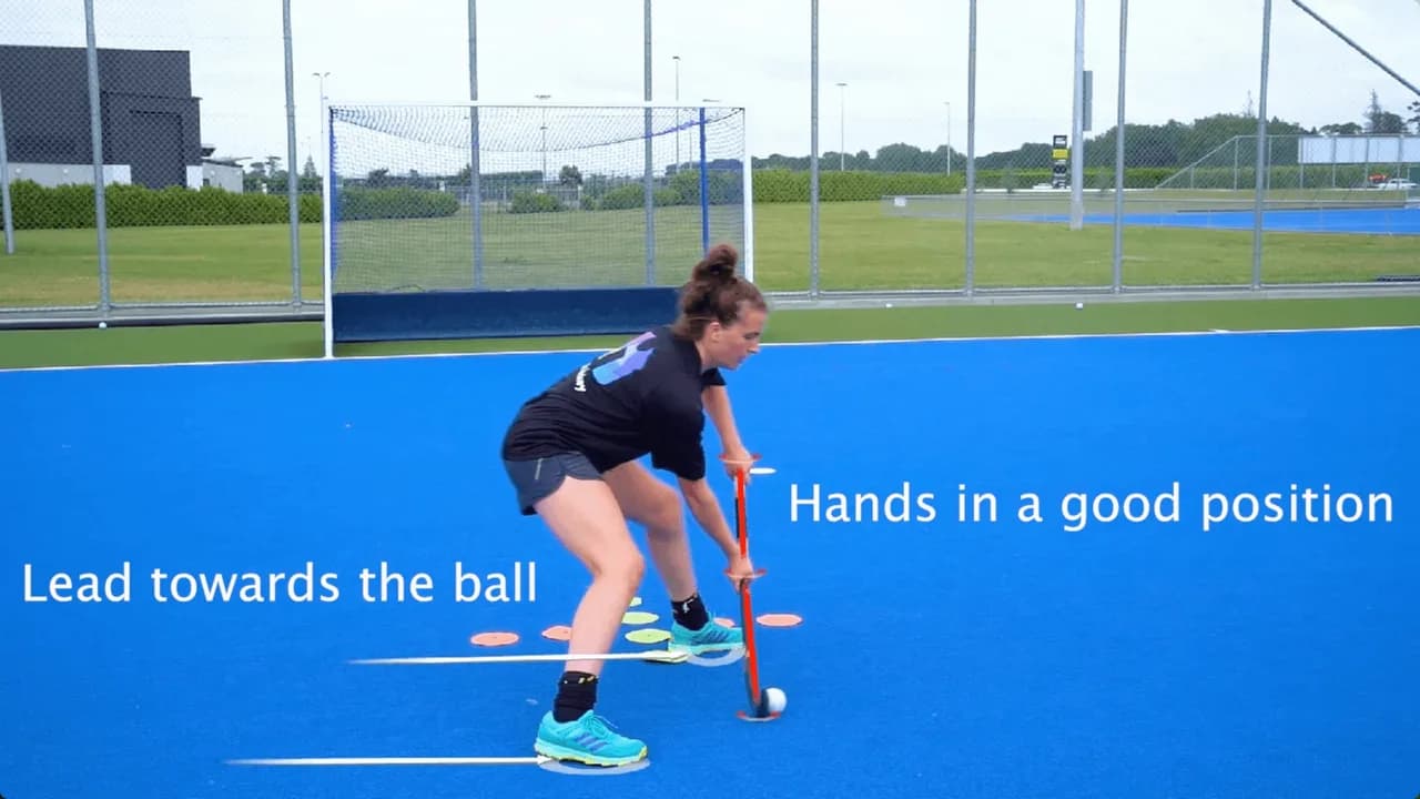 Video preview for the Inside Hockey skill Goal Shot - Advanced 2.