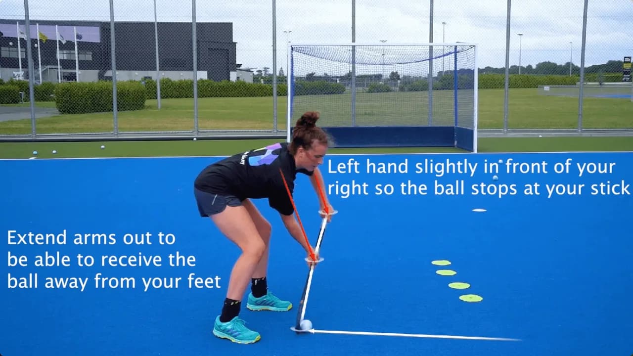 Video preview for the Inside Hockey skill Goal Shot - Beginner.