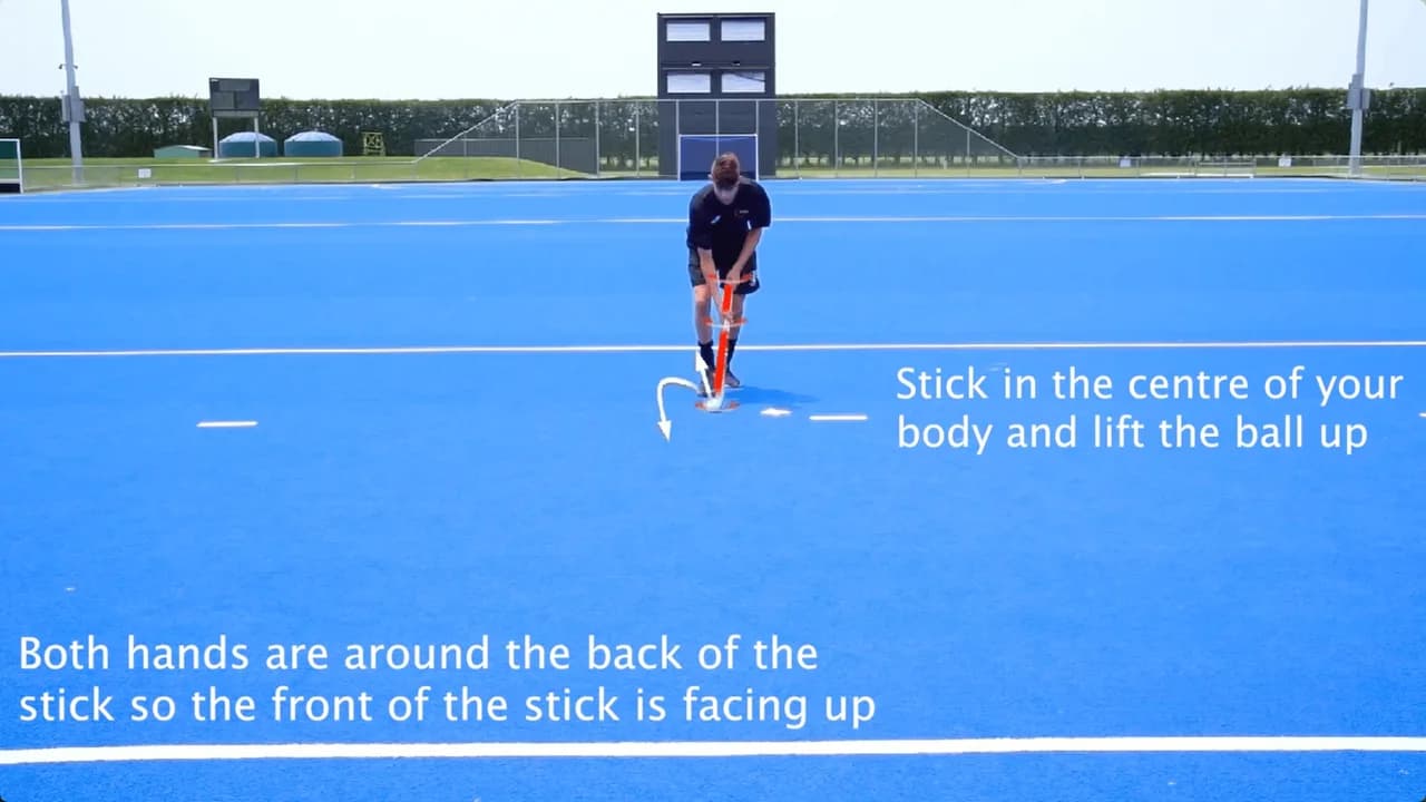 Video preview for the Inside Hockey skill Juggling - Bounce Juggling.