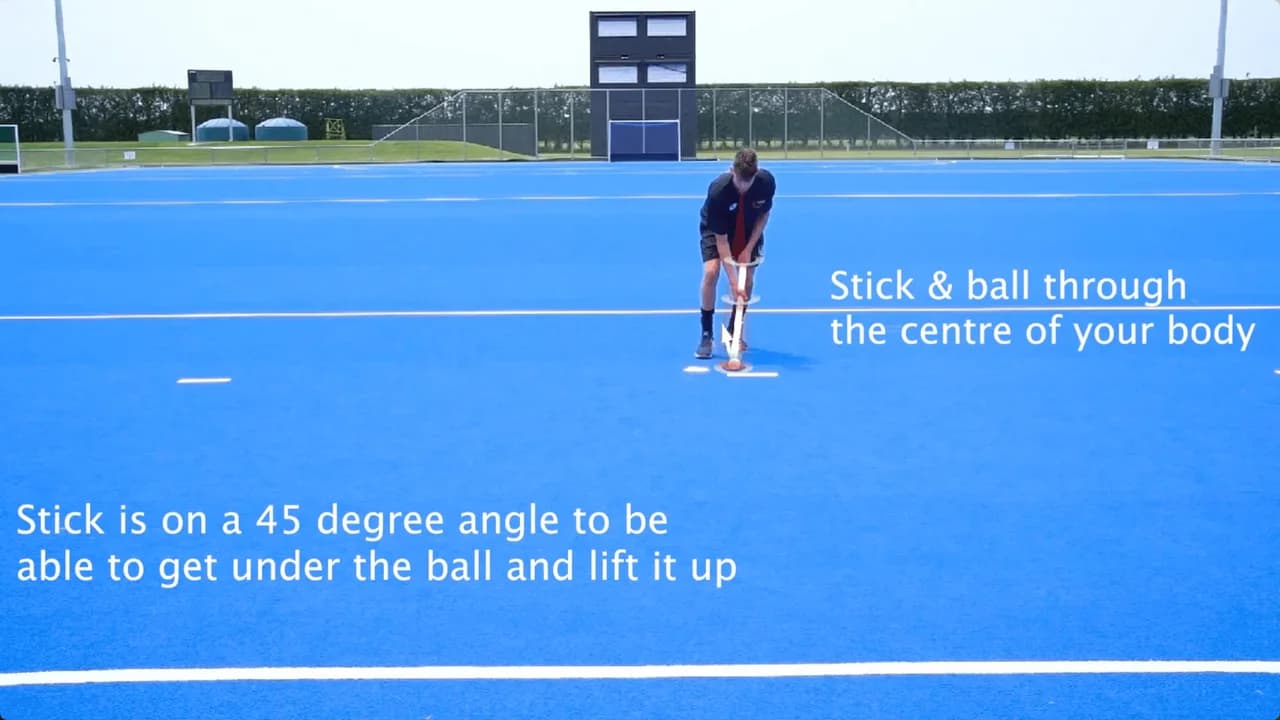 Video preview for the Inside Hockey skill Juggling - Egg & Spoon.
