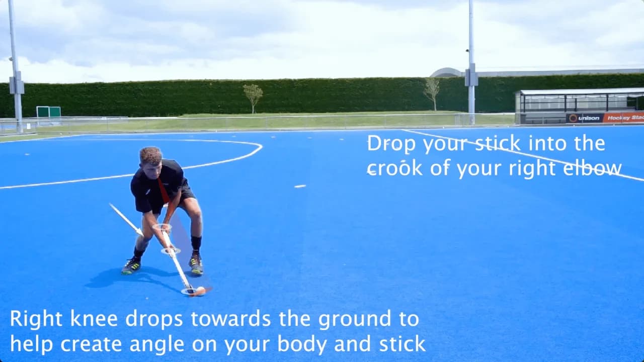 Video preview for the Inside Hockey skill Overhead - Beginner.