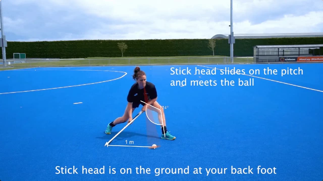 Video preview for the Inside Hockey skill Push - Intermediate.