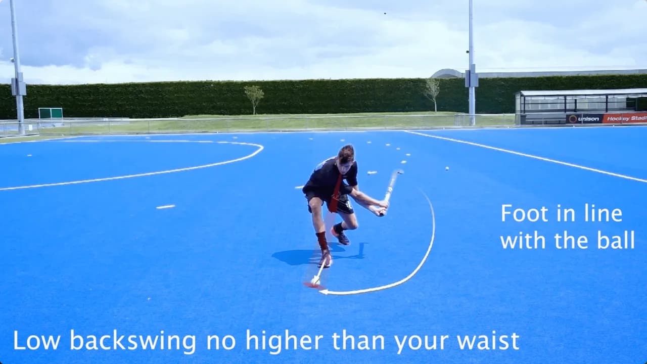 Video preview for the Inside Hockey skill Reverse Hit - Intermediate.