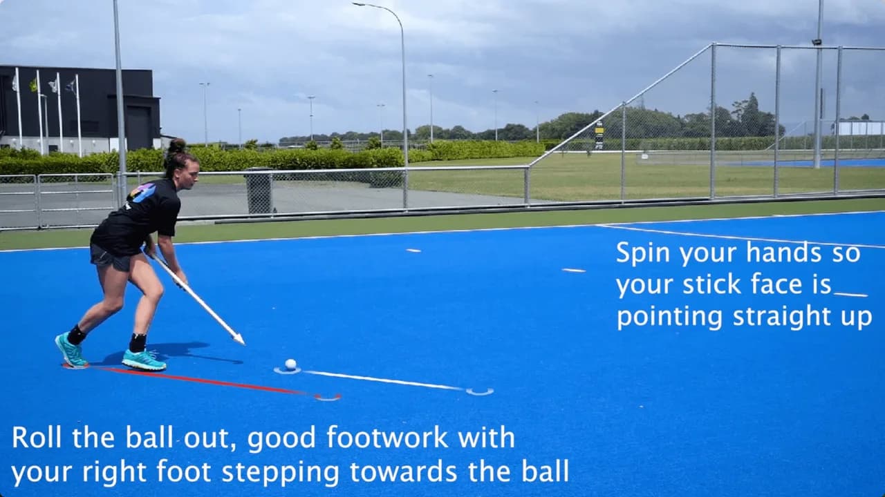 Video preview for the Inside Hockey skill Reverse Sweep - Intermediate.