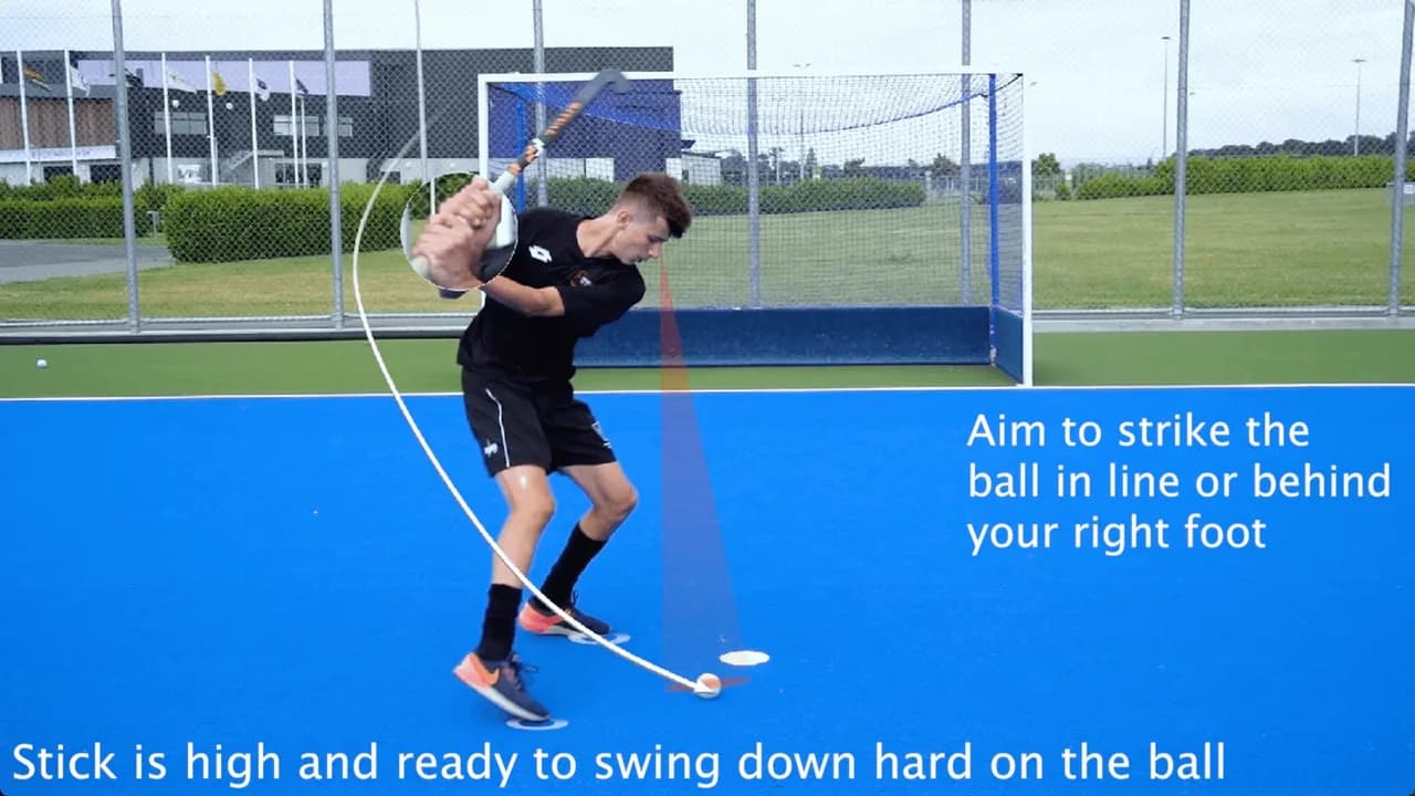Video preview for the Inside Hockey skill Squeeze Shot - Intermediate.