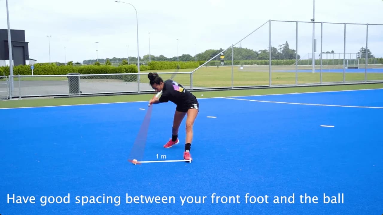 Video preview for the Inside Hockey skill Straight Hit - Intermediate.